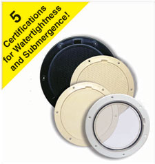 Beckson Pry-Out Deck Access Plates
